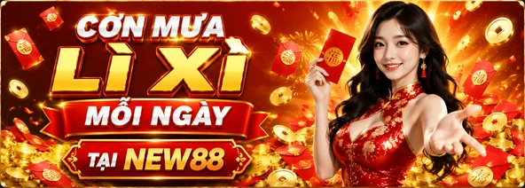 Cơn mưa lì xì mỗi ngày tại new88