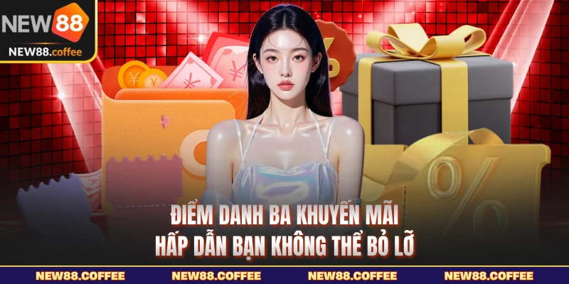 Điểm danh ba khuyến mãi hấp dẫn bạn không thể bỏ lỡ
